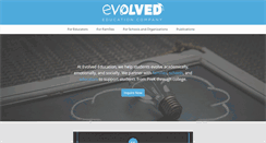 Desktop Screenshot of evolveded.com